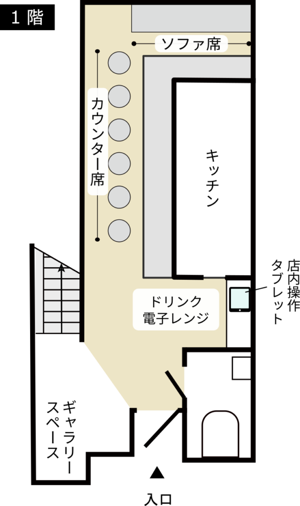 coffice floor map 1f | Home