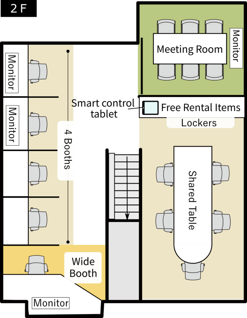 floor map 2nd floor